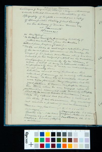 Dawson Turner's copy of Blomfield