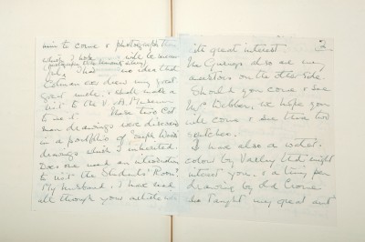 Letter to SDK from Evelyn Ricardo Williams, 6 December 1936 (2)