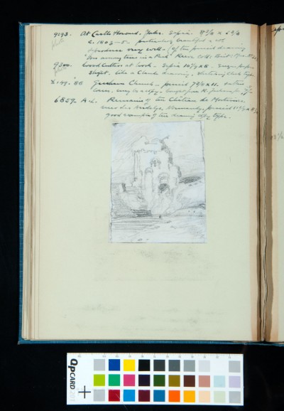 Visit to the V & Museum - Cotman drawings (cont.)