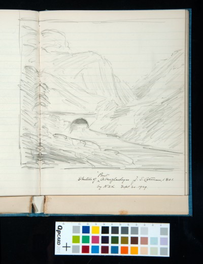 Sketch of 'Pont Aberglaslyn'