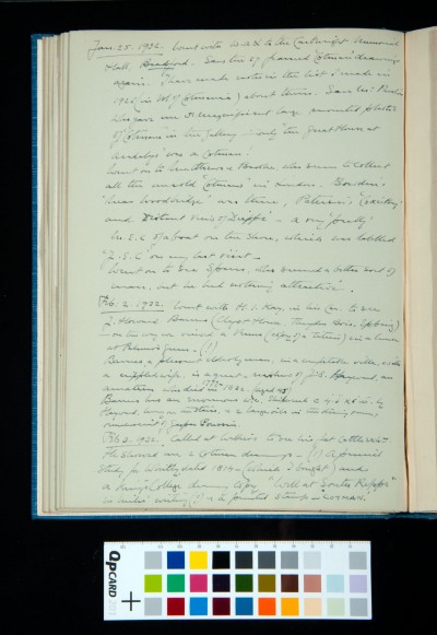 Kitson's diary entries 25 January-3 February 1932