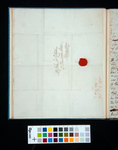 Letter of Arthur Dixon to John Joseph Cotman, 27 February 1834