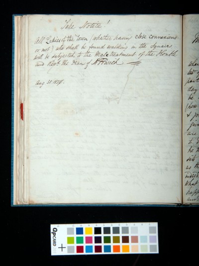 Letter [2] of Arthur Dixon to John Joseph Cotman, 1 September 1834
