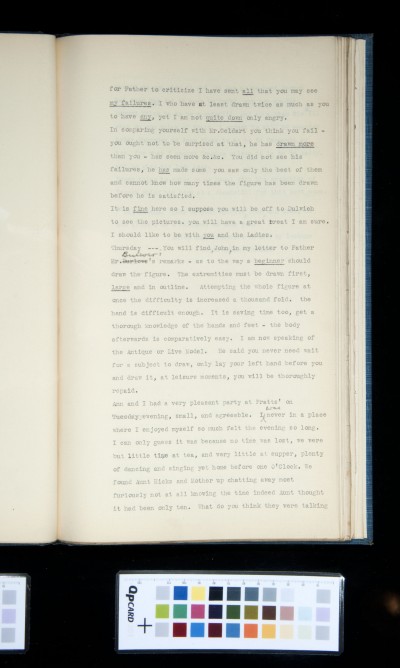 Copy of letter from Miles Edmund Cotman to John Joseph Cotman, 20 March 1834