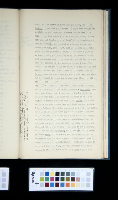 Copy of letter from Miles Edmund Cotman to John Joseph Cotman, 28 April 1834